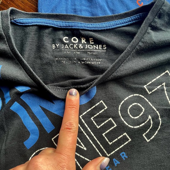 Jack & Jones 2 Pack Tee Shirts - Picture 2 of 7